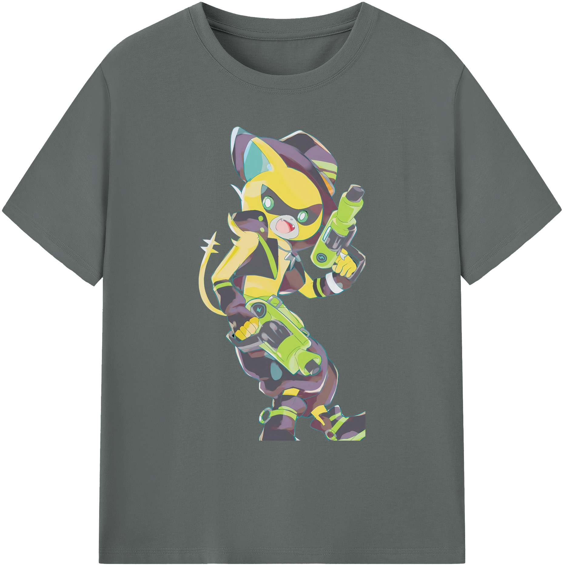 （画像用） 妖怪ウォッチ Yo-kai Watch 綿100％ メンズ半袖Tシャツ｜肌触りやわらか＆通気性